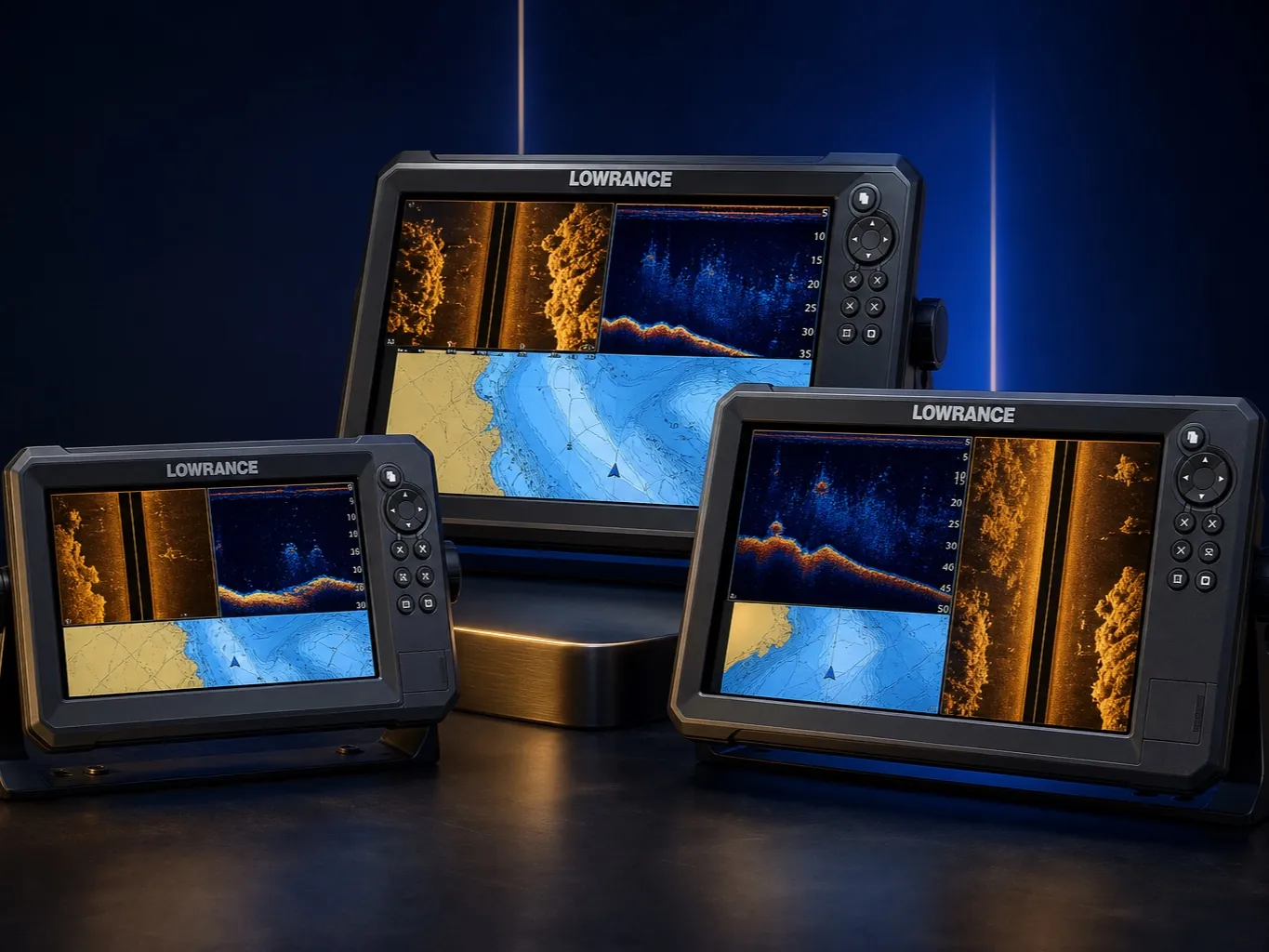 Популярные эхолоты Lowrance